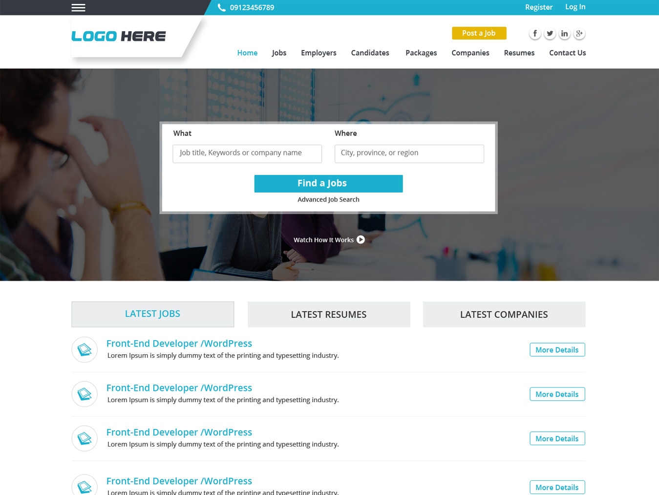 Web Layout Designer Job | jobs platform website design free psd design Web Layout Designer Job | jobs platform website design free psd design